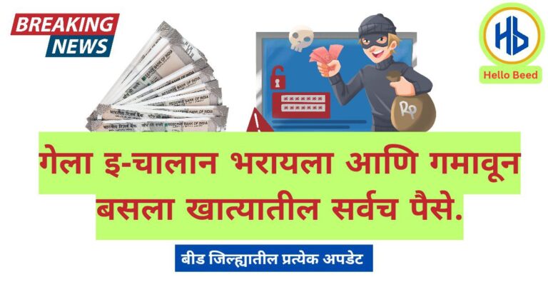 Cyber fraud in Beed
