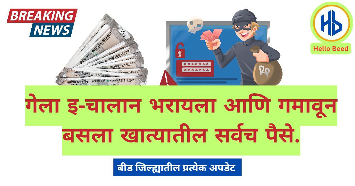 Cyber fraud in Beed